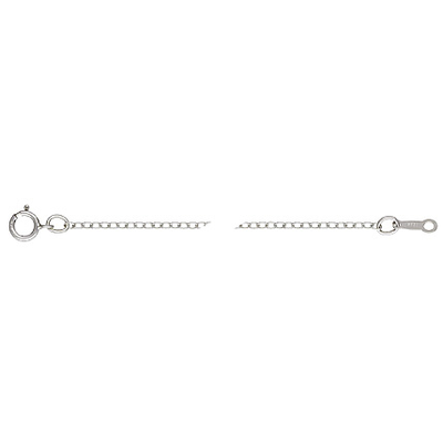 Sterling Silver 40cm Cable Chain necklace