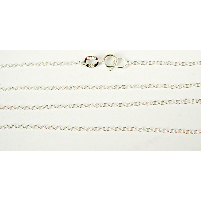 Sterling Silver 52cm Cable Chain necklace