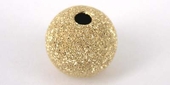 14k Gold filled Bead Round Stardust 12mm-findings-Beadthemup