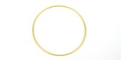 16ct Gold plt Bangle 68mm-findings-Beadthemup