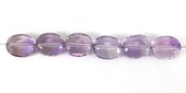 Amethyst 12x16mm Faceted flat oval bead-beads incl pearls-Beadthemup