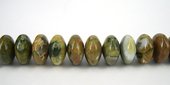 Rhyolite Rondel Polished 7x14mm beads per strand 49Beads-beads incl pearls-Beadthemup