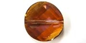 Swarovski 5621 Twist 18mm Crystal Copper-swarovski® elements-Beadthemup