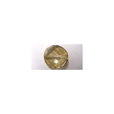 Swarovski 5621 Twist 18mm Crystal Golden Shad