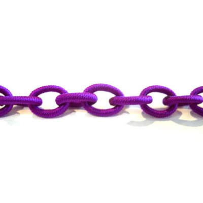 Polyster chain 75cm Purple