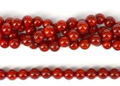 Red Coral 10mm Round beads per strand 37 Beads-beads incl pearls-Beadthemup