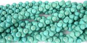 Dyed Howlite 14x8mm Peanut shape strand-beads incl pearls-Beadthemup