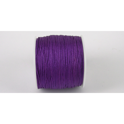 Poly Cord 1mm 50m roll Purple