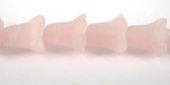 Rose Quartz 13mm Frsted Flower beads per strand 31Beads-beads incl pearls-Beadthemup