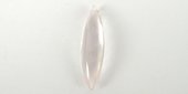 Rose Quartz 28mm top drill Marquise Bead-beads incl pearls-Beadthemup