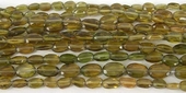 Petro Tourmaline 5x3mm Faceted Flat oval/app 80 beads per strand-beads incl pearls-Beadthemup