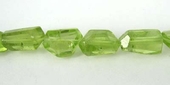 Peridot small Faceted Nugget beads per strand 50-55 Beads-beads incl pearls-Beadthemup