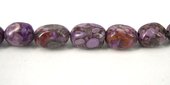 Jasper Ocn.nugg.Polished 10x8mm Purple st/37-beads incl pearls-Beadthemup
