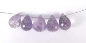 Pink Amethyst 13x19mm T/Drill Brioltt Bead-beads incl pearls-Beadthemup