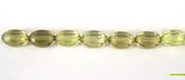 Lemon Quartz 12x19mm Faceted Olive bead-beads incl pearls-Beadthemup