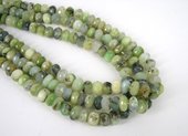 Peruvian Opal Faceted roundel Graduated 9-12mm/57Beads-beads incl pearls-Beadthemup