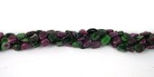 Ruby Zoisite Polished Nugget approx 10mm/38Bead-beads incl pearls-Beadthemup