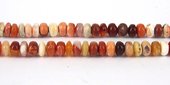 Mexican Opal Polished Rondel 7x4/5mm beads per strand 78-beads incl pearls-Beadthemup