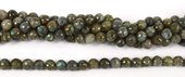 Labradorite Faceted Round 10mm beads per strand 36Beads-beads incl pearls-Beadthemup