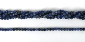 Sodalite Faceted Round 4mm beads per strand 92Beads-beads incl pearls-Beadthemup