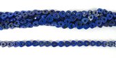 Lapis Polished Heart 6mm beads per strand 57Beads-beads incl pearls-Beadthemup