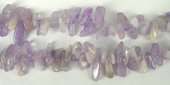 Amethyst Cape Long Chip approx 14-22mm-beads incl pearls-Beadthemup