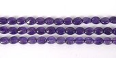 Amethyst Polished Oval 8x10mm beads per strand 41 beads-beads incl pearls-Beadthemup