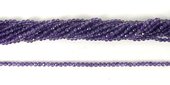 Amethyst Faceted Round 3mm beads per strand 120 beads-beads incl pearls-Beadthemup