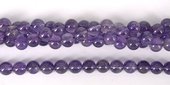Amethyst Polished Round 10mm beads per strand 39 beads-beads incl pearls-Beadthemup