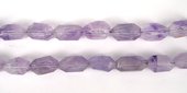 Amethyst Faceted nugget approx 20x13mm/15-18-beads incl pearls-Beadthemup