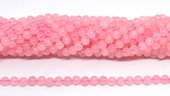 Rose Quartz Polished Round 6mm beads per strand 67 Beads-beads incl pearls-Beadthemup