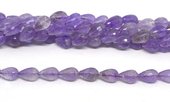 Amethyst Cape 13x16mm Teardrop PAIR-beads incl pearls-Beadthemup