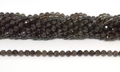 Smokey Quartz Faceted Round 6mm strand 68 Beads-beads incl pearls-Beadthemup