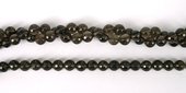 Smokey Quartz Faceted Round 10mm beads per strand 40Beads-beads incl pearls-Beadthemup