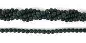 Onyx Matt Polished Round 6mm beads per strand 65 Beads-beads incl pearls-Beadthemup