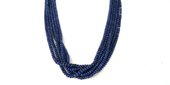 Sapphire Burma Natural Graduated Polished Rondel 3-5.7-beads incl pearls-Beadthemup