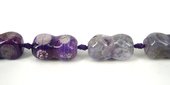 Agate Dyed/Crackled Peanut Polished 30x16mm beads per strand-beads incl pearls-Beadthemup