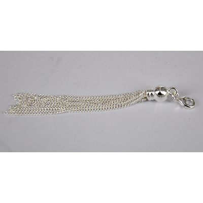 Sterling Silver Tassel incl Clasp 73mm