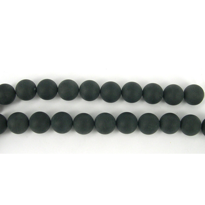 Onyx matt Round 14mm strand 28 beads