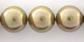Shell Based Pearl 14mm Taupe Light each-beads incl pearls-Beadthemup