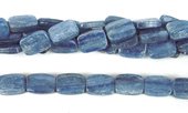 Kyanite Polished flat Rectangle 10x14mm PAIR-beads incl pearls-Beadthemup
