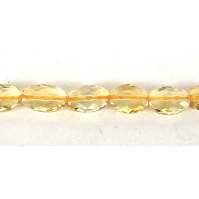 Citrine Faceted Oval 8x11mm EACH