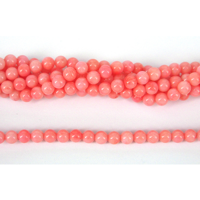 Coral Apricot 5mm round EACH