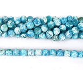 Agate Dyed Faceted Round 8mm beads per strand 47 Beads-beads incl pearls-Beadthemup