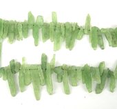 Green Kyanite 20-40mm Sticks beads per strand 67Beads-beads incl pearls-Beadthemup
