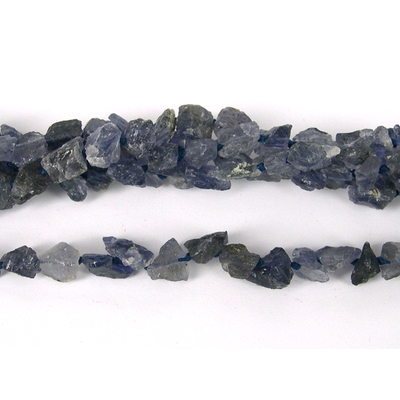 Iolite Rough Nuggets 8x5mm beads per strand 49Beads