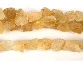 Citrine Rough Nugget 13-18mm beads per strand 27Beads-beads incl pearls-Beadthemup