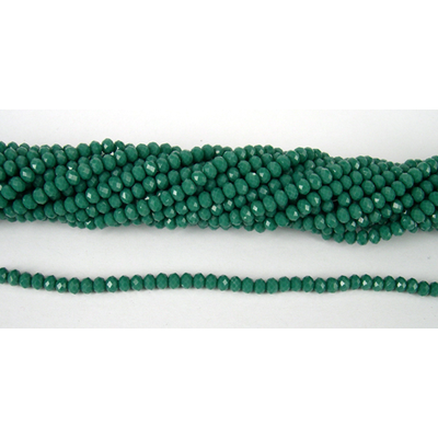 Chinese Crystal 4x3mm 140 beads Emerald