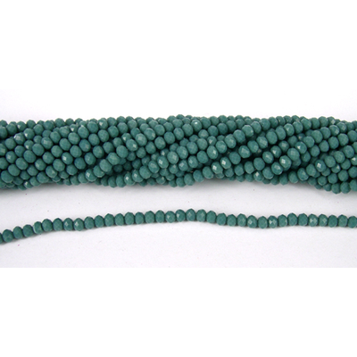 Chinese Crystal 4x3mm 140 beads Teal