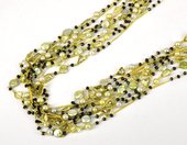 Vermeil, Lemon Quartz & Pearl 1m necklac-jewellery-Beadthemup